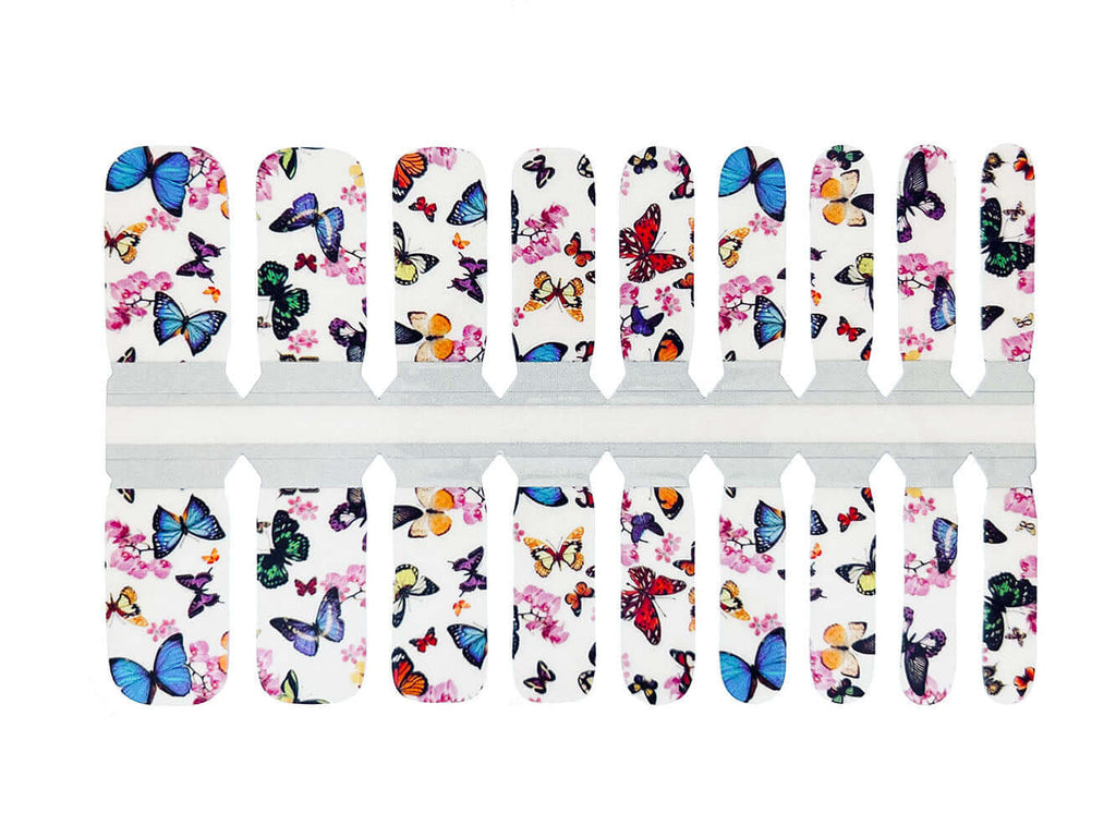 Butterflies - Kids Nail Wrap Set