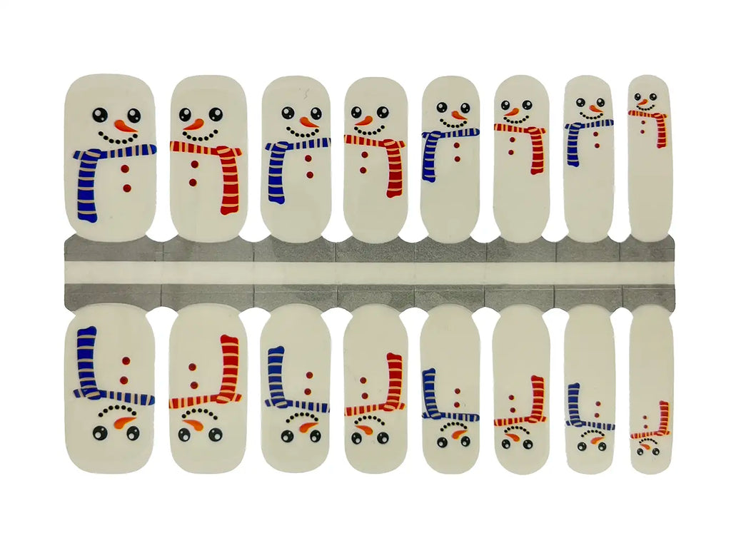 Just Christmas Snowmen - Nail Wrap Set