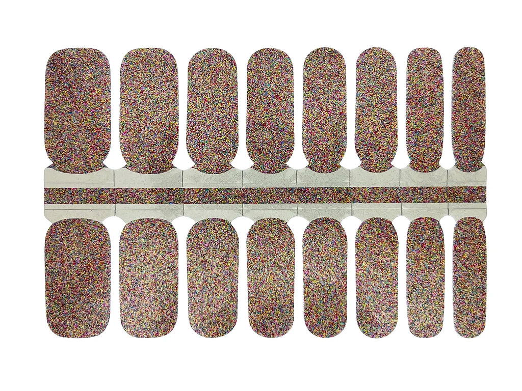 Multi color All that Glitters - Nail Wrap Set