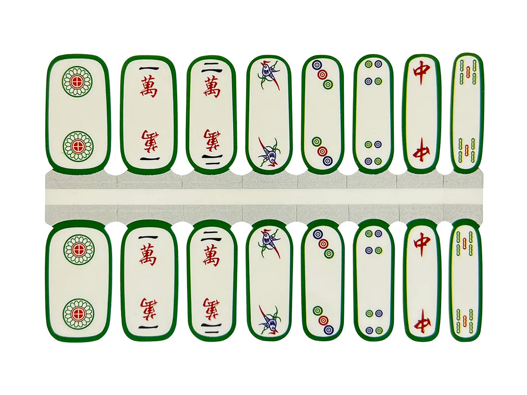 Mahjong - Nail Wrap Set